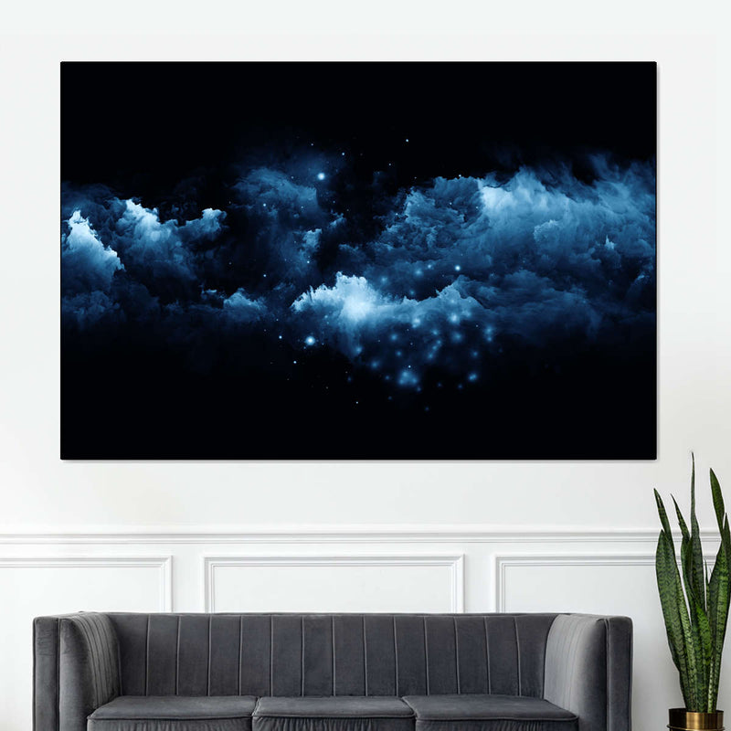 Starry Nighttime Sky Wall Art