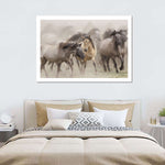 Wild Horse Stampede Wall Art