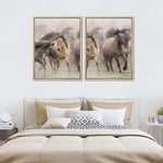 Wild Horse Stampede Wall Art