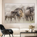 Wild Horse Stampede Wall Art
