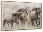 Wild Horse Stampede Wall Art