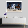Wild Colorful Horses Wall Art