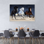 Wild Colorful Horses Wall Art