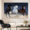 Wild Colorful Horses Wall Art