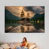 Magical Lakeside Mountain Wall Art