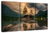 Magical Lakeside Mountain Wall Art