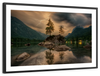 Magical Lakeside Mountain Wall Art