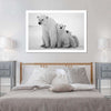Polar Bear Family Wall Art