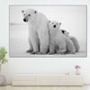 Polar Bear Family Wall Art