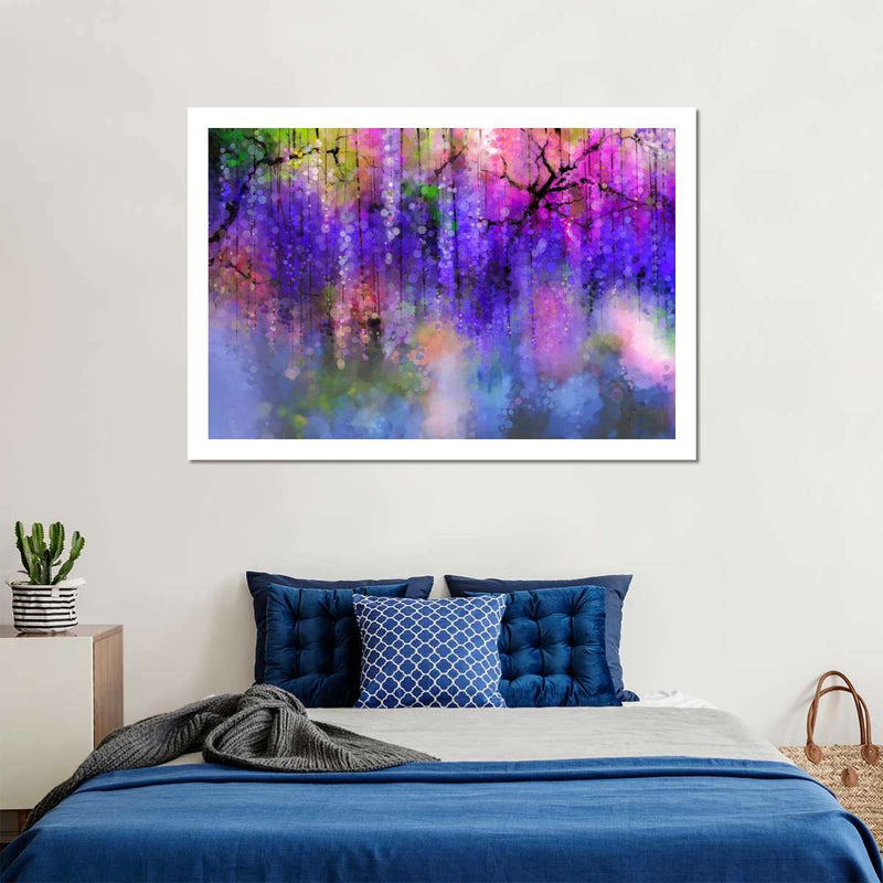Spring Landscape Abstract Wall Art
