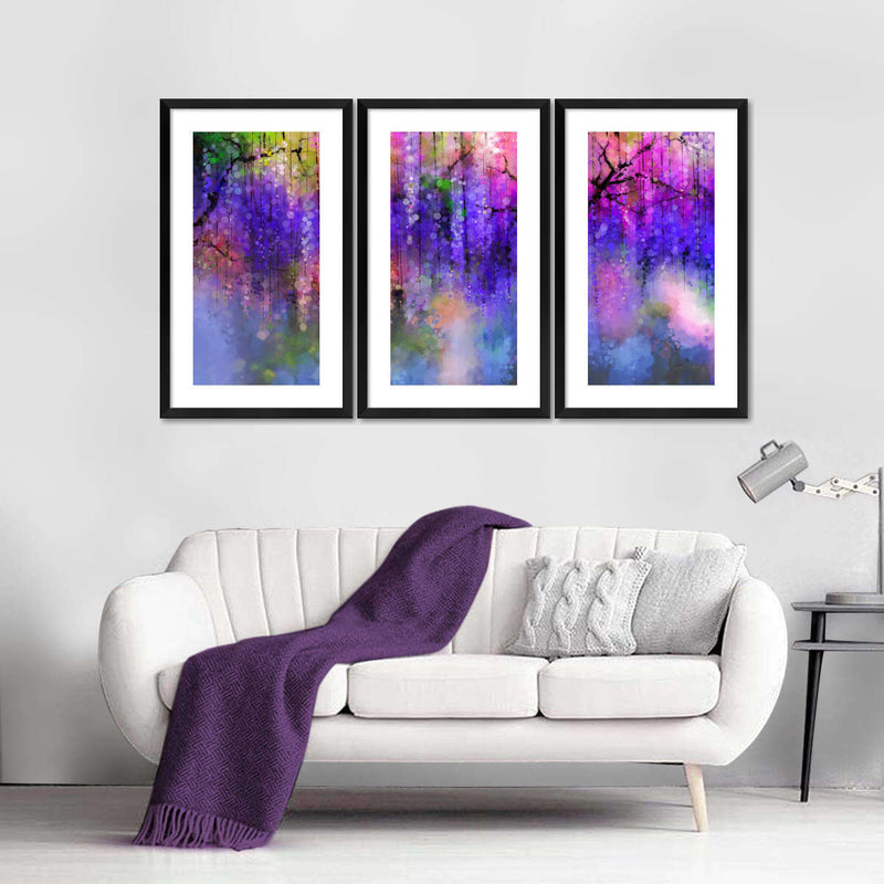 Spring Landscape Abstract Wall Art