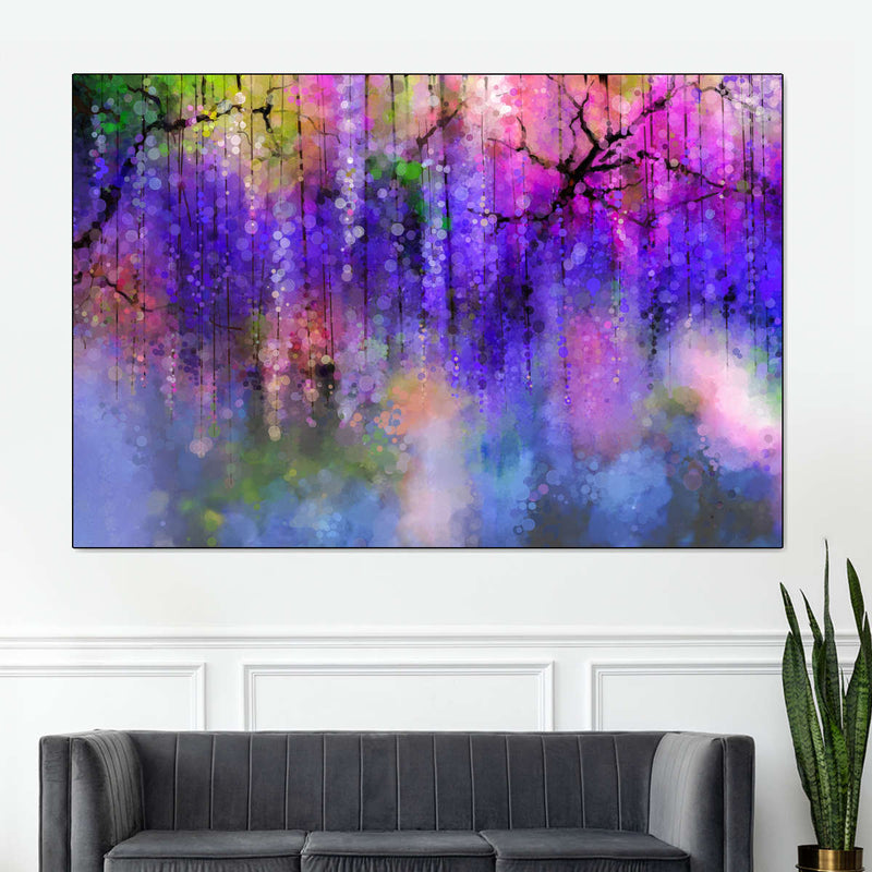 Spring Landscape Abstract Wall Art