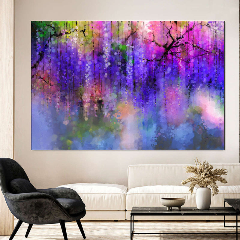 Spring Landscape Abstract Wall Art
