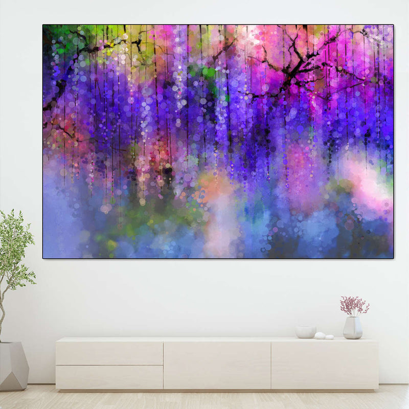 Spring Landscape Abstract Wall Art