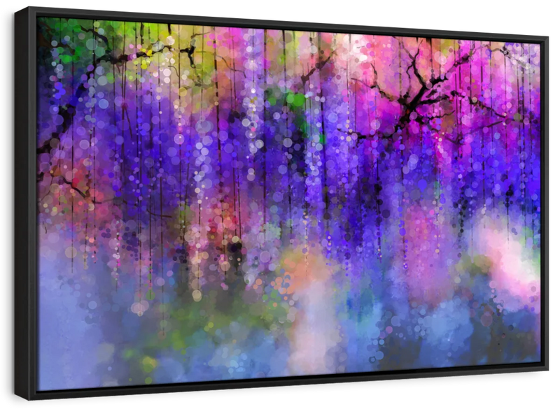 Spring Landscape Abstract Wall Art
