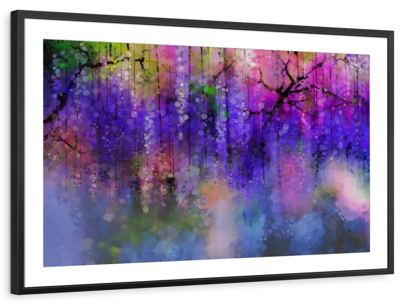 Spring Landscape Abstract Wall Art