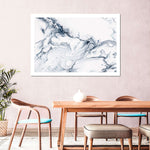 Grey And White Abstract Wall Art