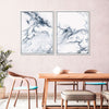 Grey And White Abstract Wall Art