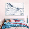 Grey And White Abstract Wall Art