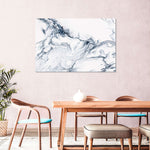 Grey And White Abstract Wall Art