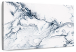 Grey And White Abstract Wall Art