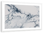 Grey And White Abstract Wall Art