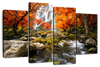Stunning Autumn Waterfall Wall Art