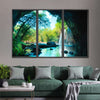 Thai Cave Waterfall Wall Art