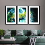 Thai Cave Waterfall Wall Art