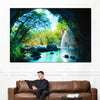 Thai Cave Waterfall Wall Art