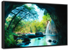 Thai Cave Waterfall Wall Art