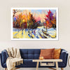Snowy Forest Wall Art