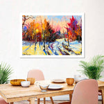 Snowy Forest Wall Art