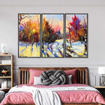 Snowy Forest Wall Art