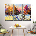 Snowy Forest Wall Art