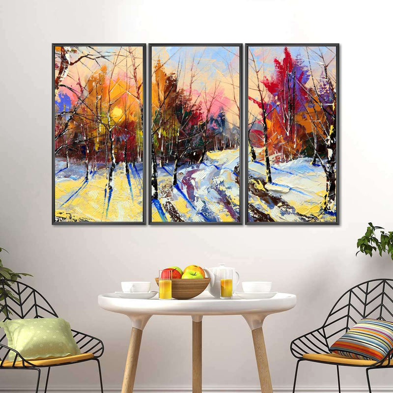 Snowy Forest Wall Art