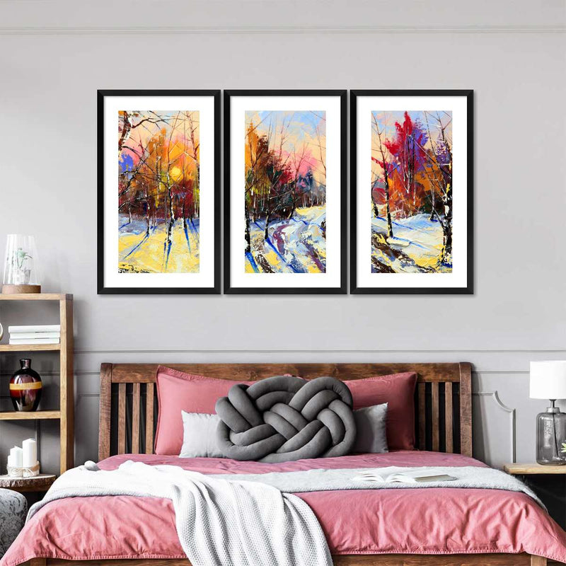 Snowy Forest Wall Art