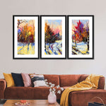 Snowy Forest Wall Art