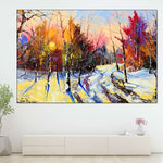 Snowy Forest Wall Art