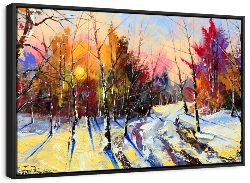 Snowy Forest Wall Art