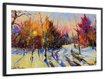 Snowy Forest Wall Art