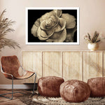 Retro Rose Wall Art