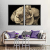 Retro Rose Wall Art