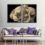 Retro Rose Wall Art