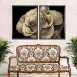 Retro Rose Wall Art
