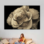 Retro Rose Wall Art