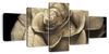 Retro Rose Wall Art