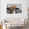 Pop African Leopard Wall Art