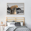 Pop African Leopard Wall Art