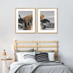 Pop African Leopard Wall Art